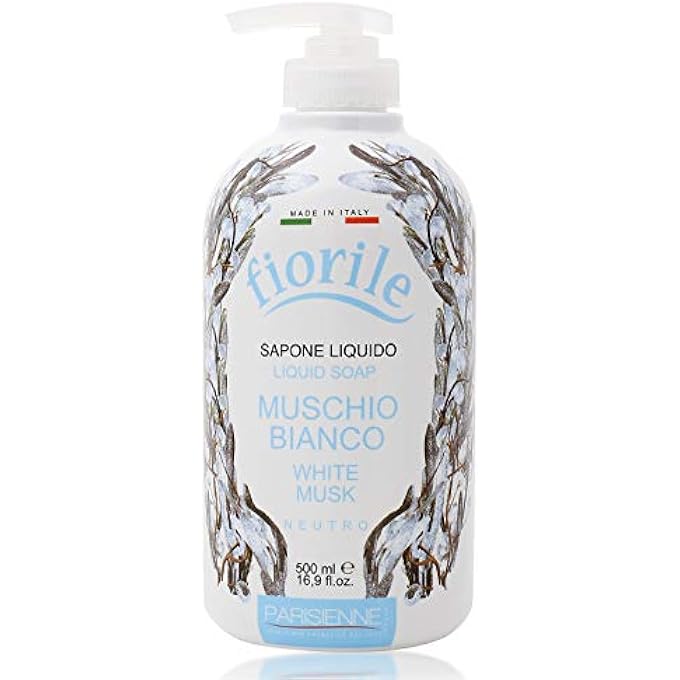 fiorile LIQUID SOAP WHITE MUSK 500 ML - Image 1